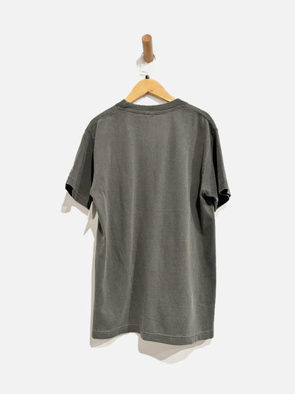 Country Deep Gray Cowgirl Graphic Tee - Small