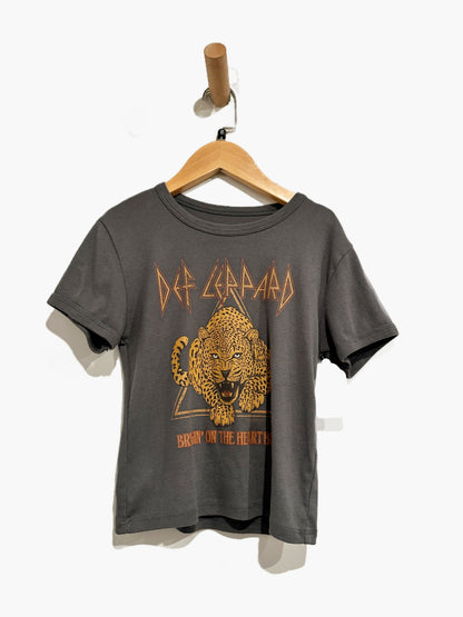 The Vinyl Icons Gray Def Leopard Tee - Small