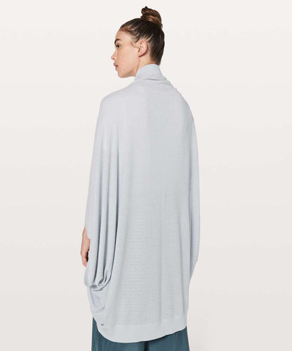 Lululemon Be Still Gray Poncho - 0S