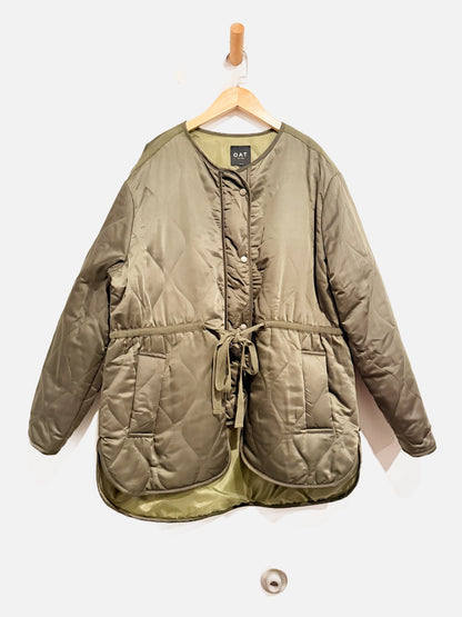 Oat Green Bomber Jacket
