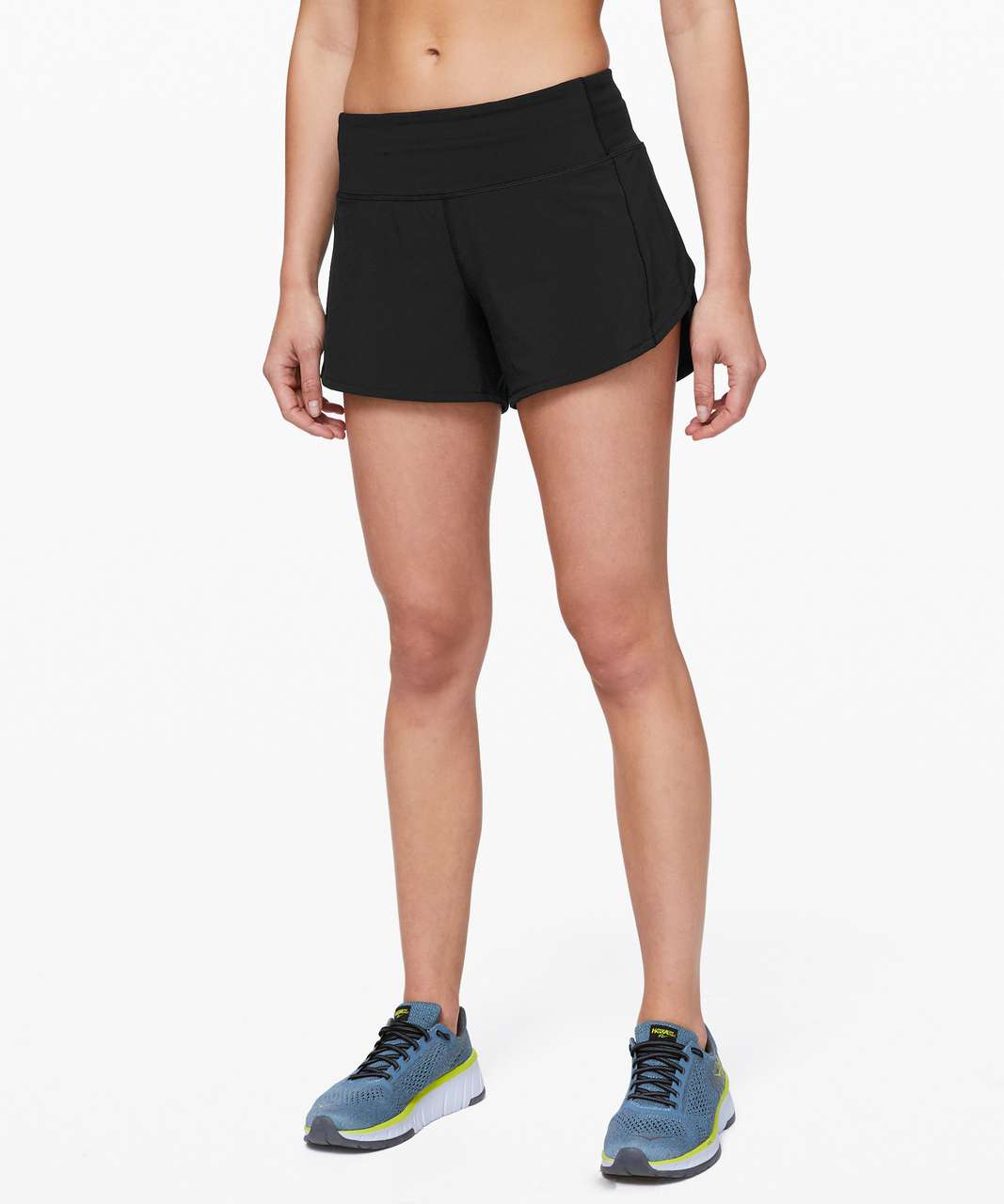 Lululemon Speed Up Short Long 4" in Black - 6