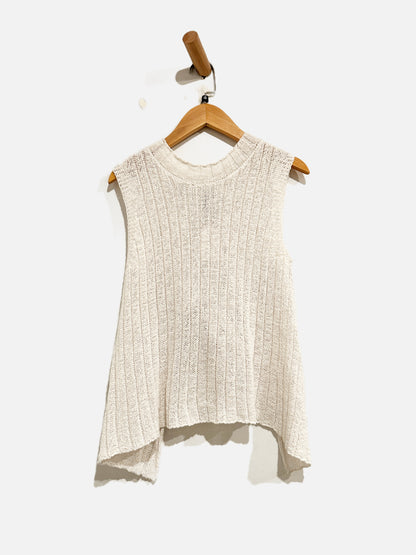 Pistola Whit Open Back Sweater Tank - XS