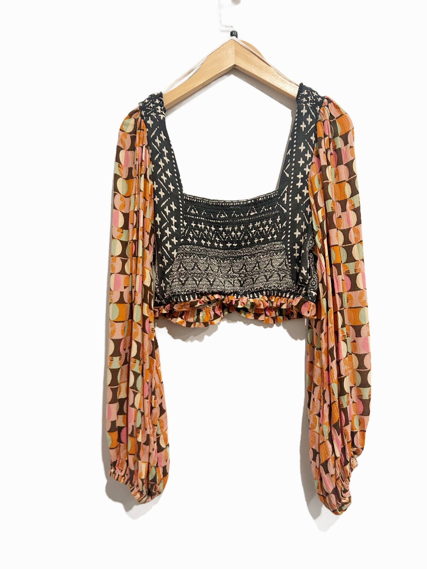 Free People Naomi Printed Skirt Set - XS