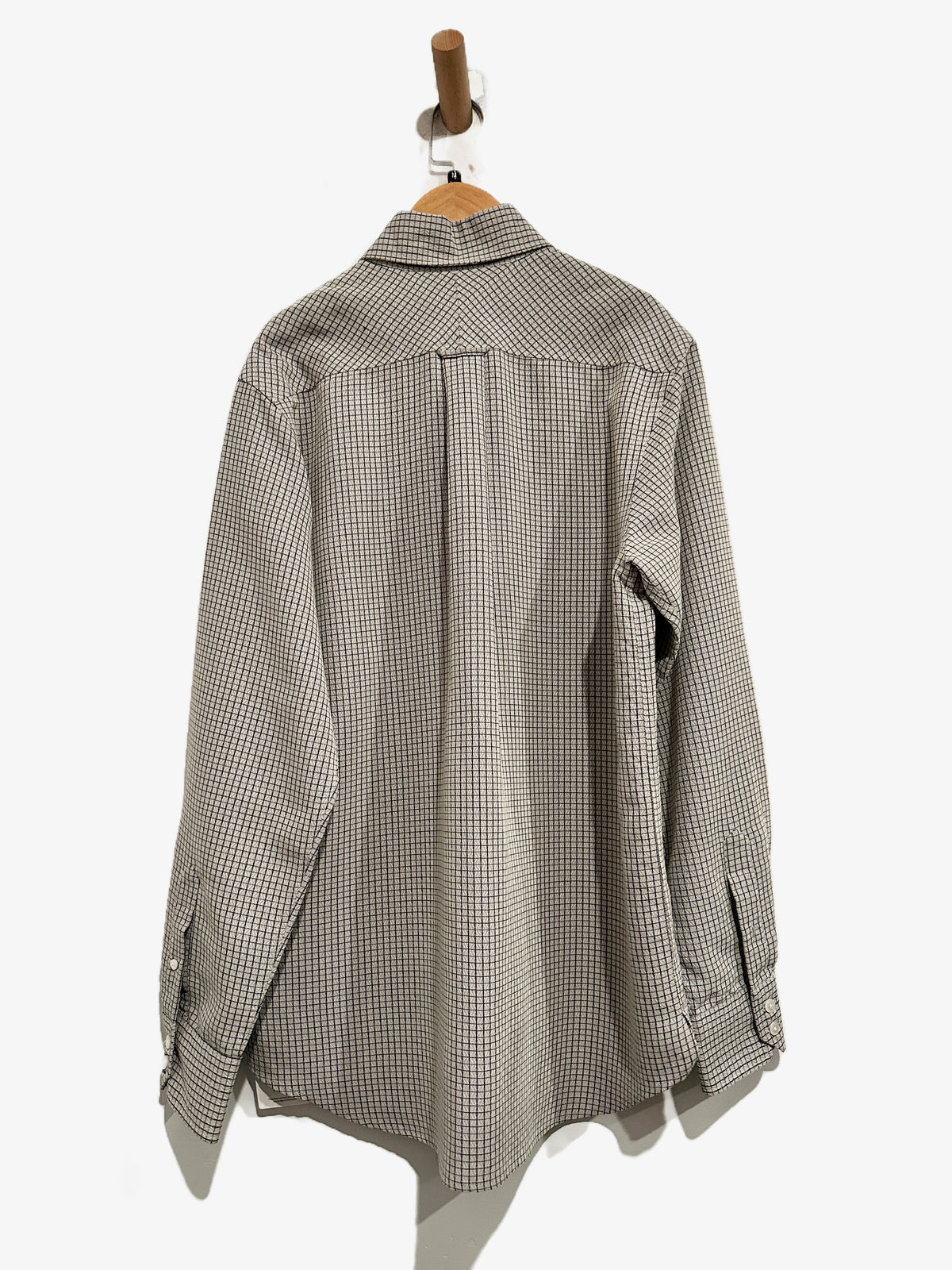 Ted Baker Black and Gray Plaid Button Down - 2 (Small)