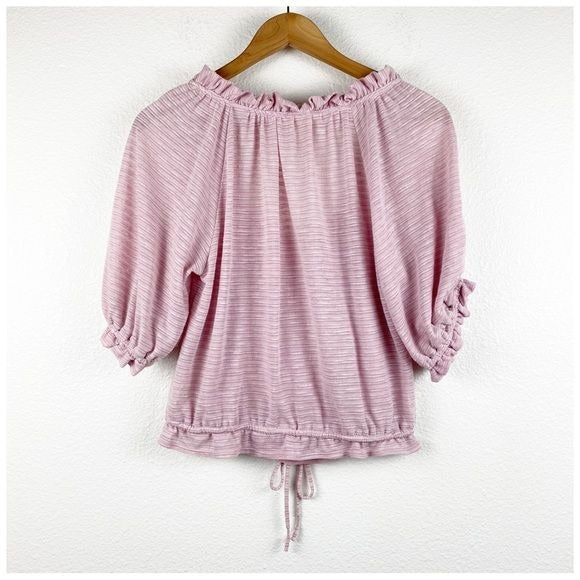 Free People Dorothy Top in Fawn Pink Size Medium