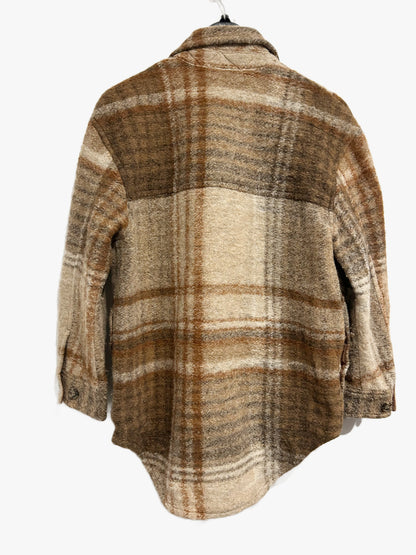 Wilfred Free The Ganna Plaid Shirt Jacket - Small
