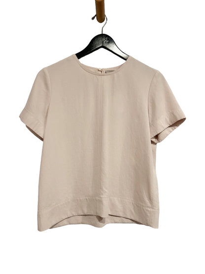 Everlane Drapey T-Shirt Blouse in Light Pink - 0