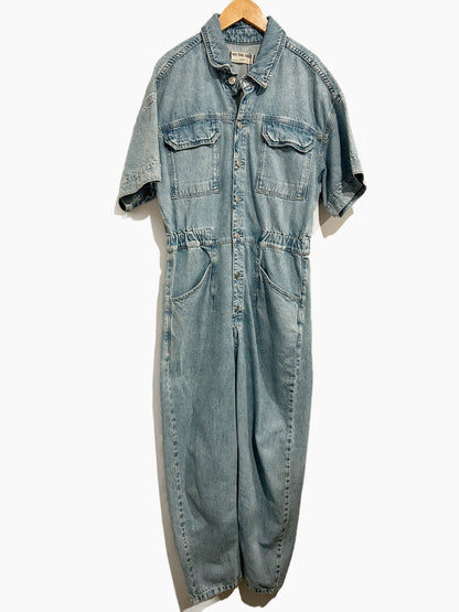 Free People Marci Denim Coveralls - Large