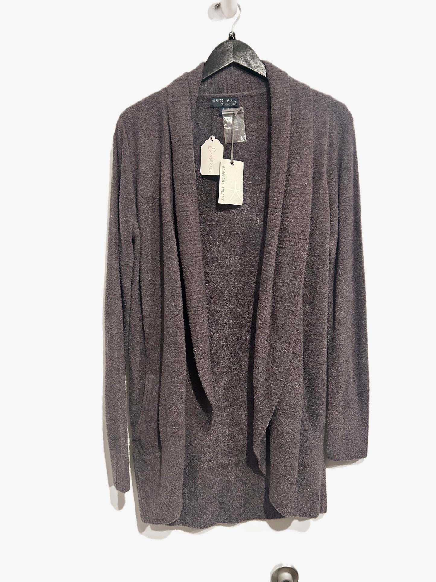 Barefoot Dreams NWT The CozyChic Lite Circle Cardi in Pacific Blue - Medium
