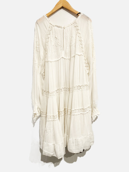 Free People Piece Of Your Heart Mini Dress - Larg