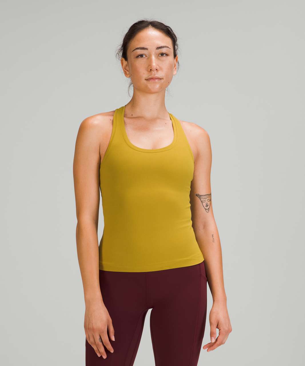 Lululemon Cool Racerback Tank Top in Auric Gold