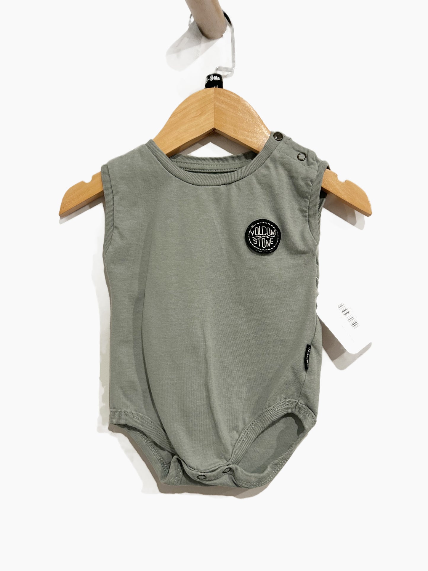 Volcom Green Onesie - 6-9 Mo