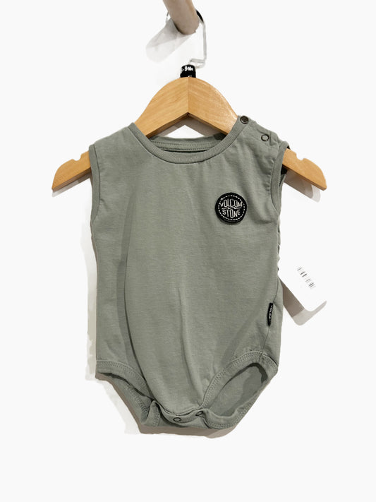 Volcom Green Onesie - 6-9 Mo