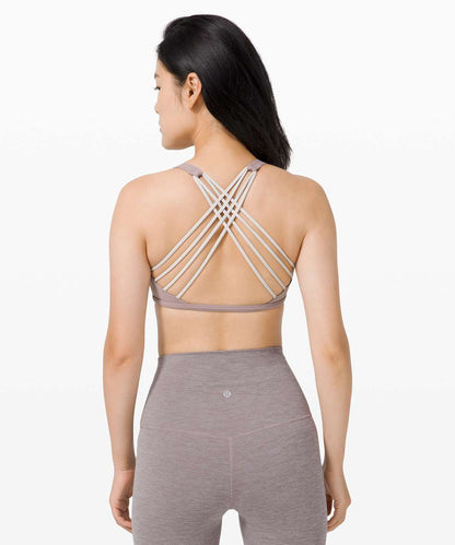 Lululemon NWT Free to Be Bra in Violet Verbena - 8