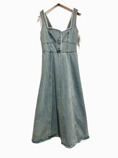 WAYF Denim Midi Dress - Small