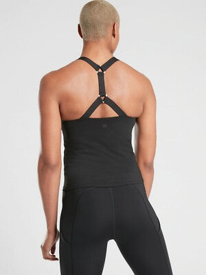 Athleta Ascent Support Top in Black - XS