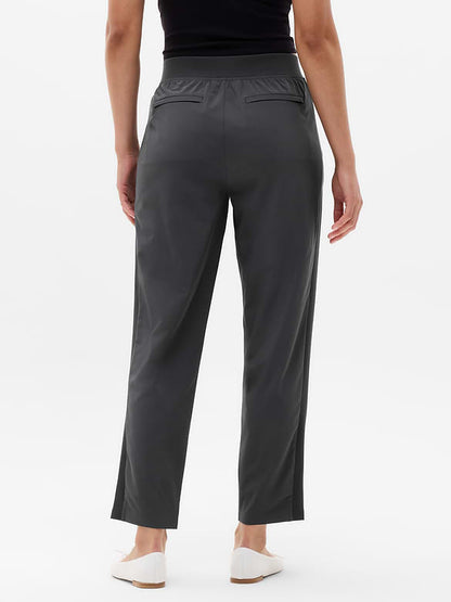 Athleta Brooklyn Mid Rise Ankle Pant in Ash - Small
