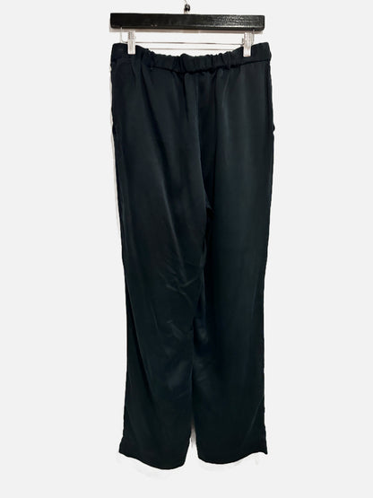 Cos Black Silk Pants - Small