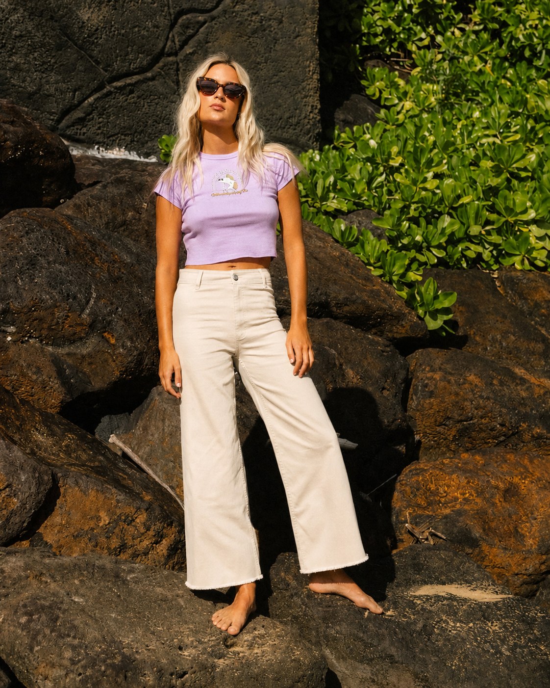 Billabong Free Fall Twill Pant in Antique White - 27