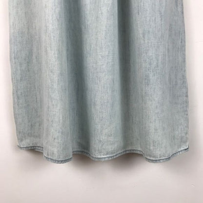 Anthropologie Michael Stars NWOT Off the Shoulder Chambray Dress Size XS