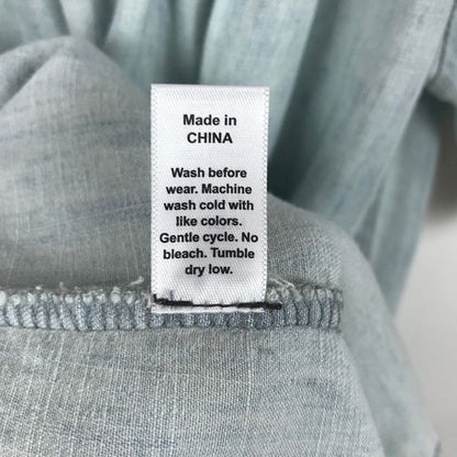 Anthropologie Michael Stars NWOT Off the Shoulder Chambray Dress Size XS