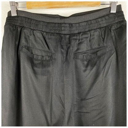 PE Nation Black Tuxedo Zip Side Track Pants - Small
