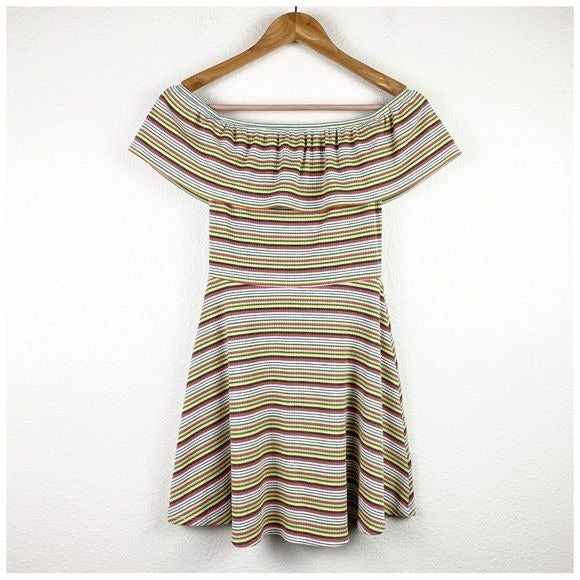 Privacy Please Montana Mini in Yellow Multi Stripe Size XS