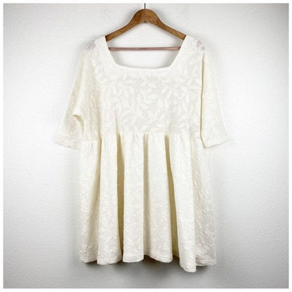 Asos White Babydoll Dress Size XS