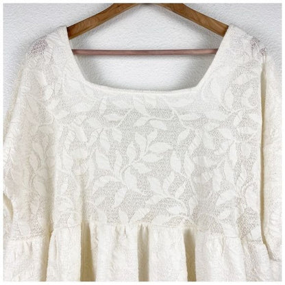 Asos White Babydoll Dress Size XS