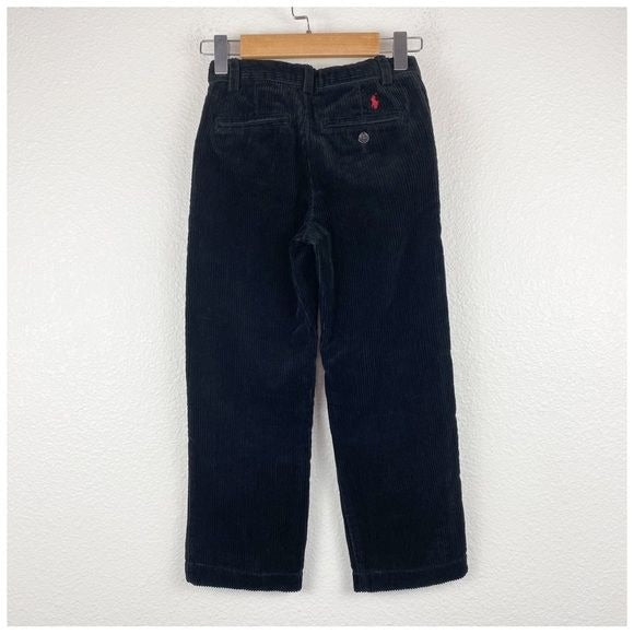 Ralph Lauren NWT Kids Black Corduroy Pants Size 5