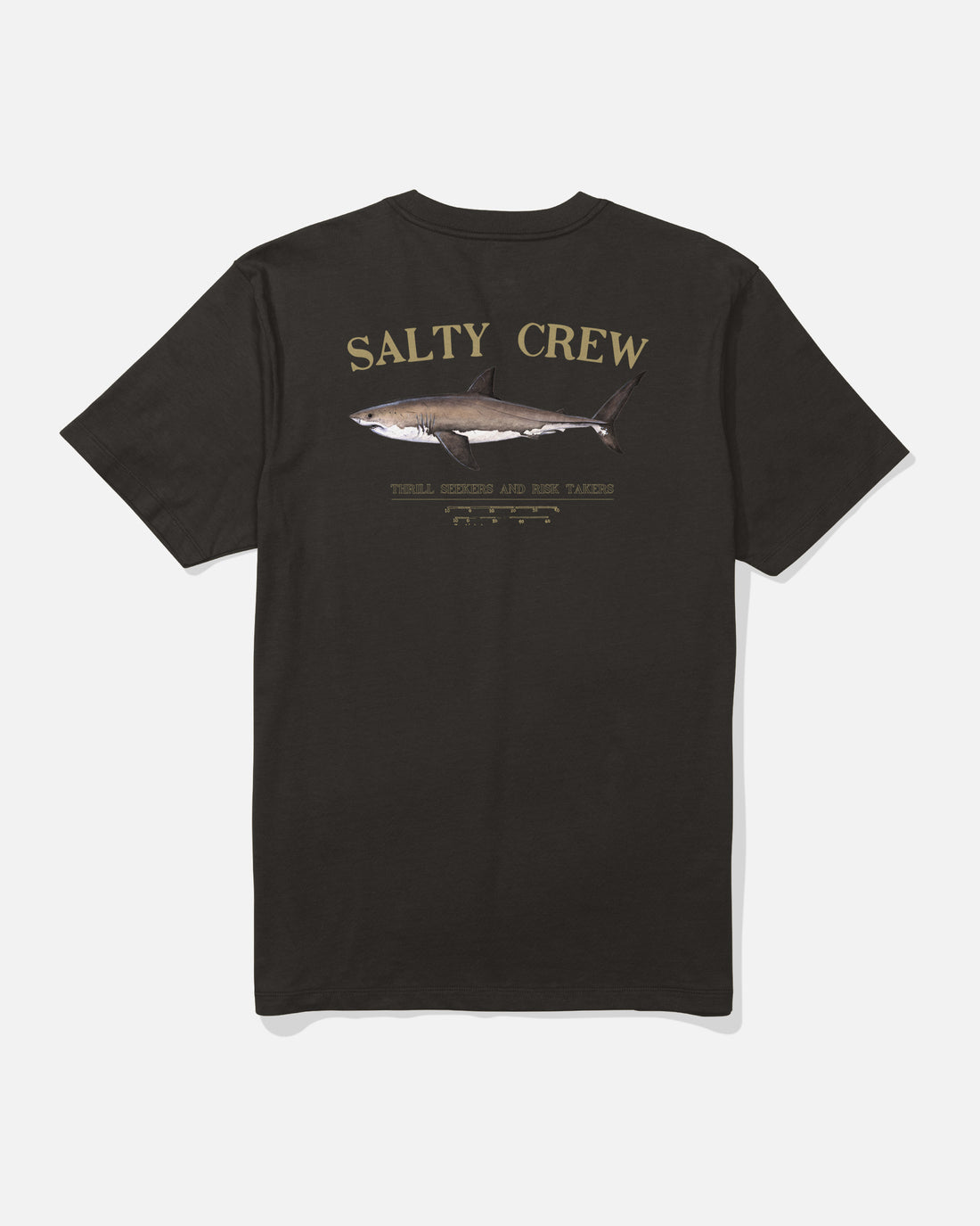 Salty Crew Bruce Tee in Black - Medium