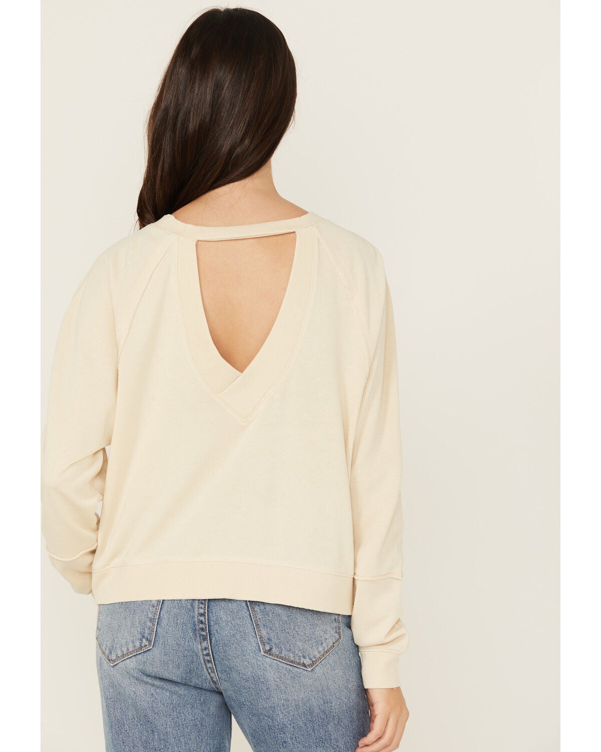 Cleo + Wolf Embroidered Long Sleeve Shirt in Sand - Medium