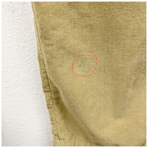 Asos cord relaxed boilersuit in khaki Size UK 10/ US 6