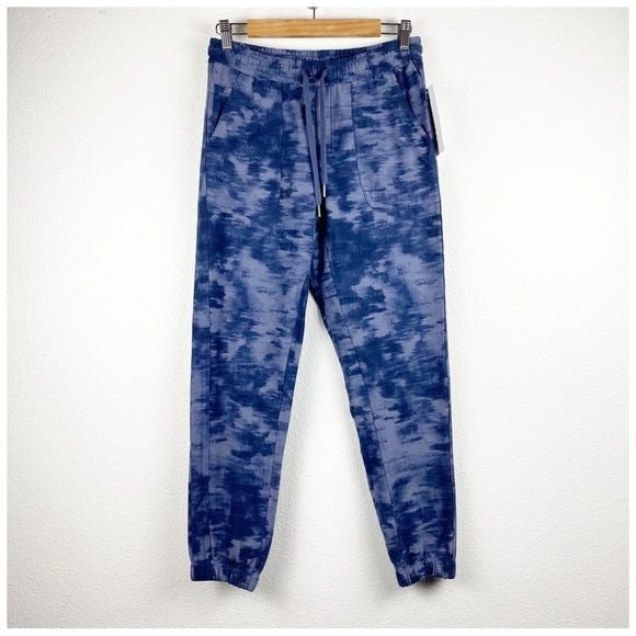 Athleta Farallonn Printed Jogger in Blue Size 4