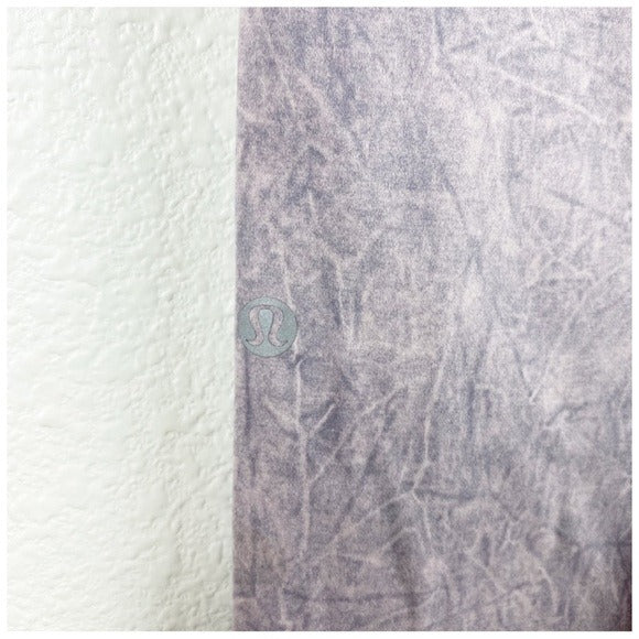 Lululemon Fast and Free Tight II 25" Ice Wash Violet Verbena Size 4