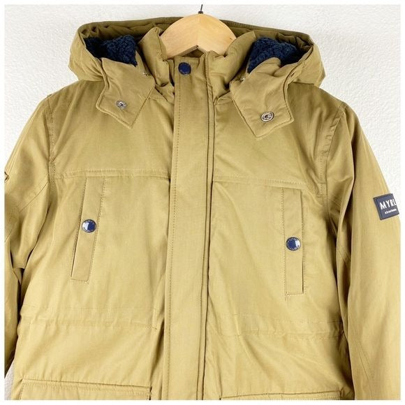 Mayoral Boys Olive Puffer Jacket Size 9