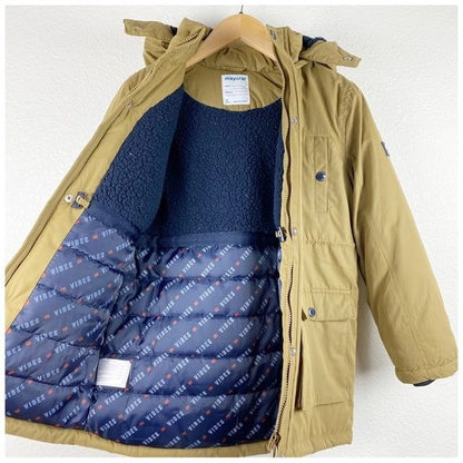 Mayoral Boys Olive Puffer Jacket Size 9