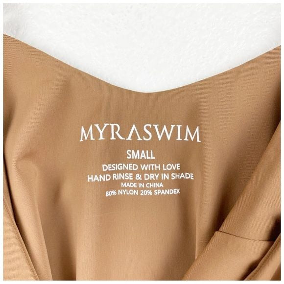 Myra Swim NWT Celine One Piece Swimsuit in Cedar Size Small