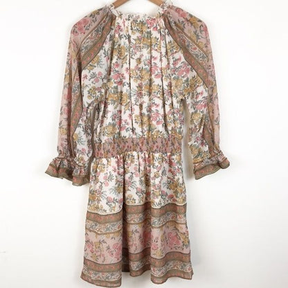 Love the Label Border Print Mini Dress Size XS