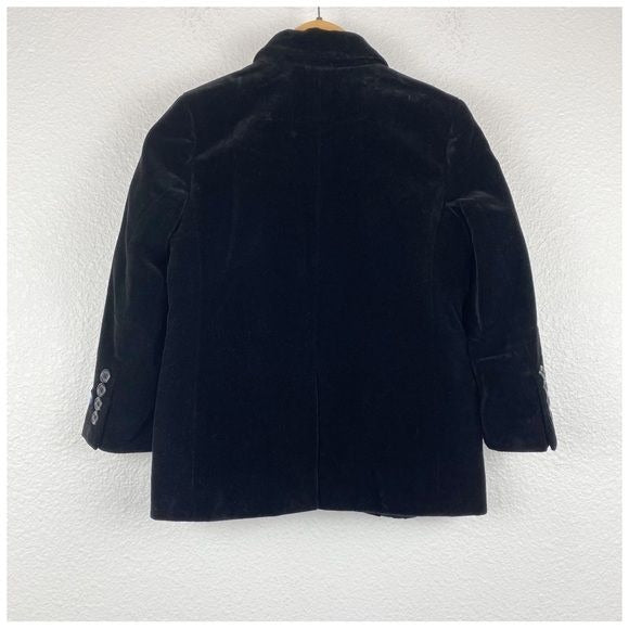 Polo by Ralph Lauren Kids Black Velvet Blazer Size 5