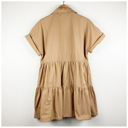 Deluc Tilda Shirt Dress in Warm Sun Wasan Size Small