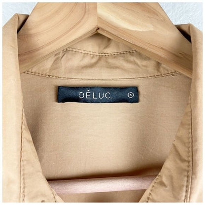 Deluc Tilda Shirt Dress in Warm Sun Wasan Size Small