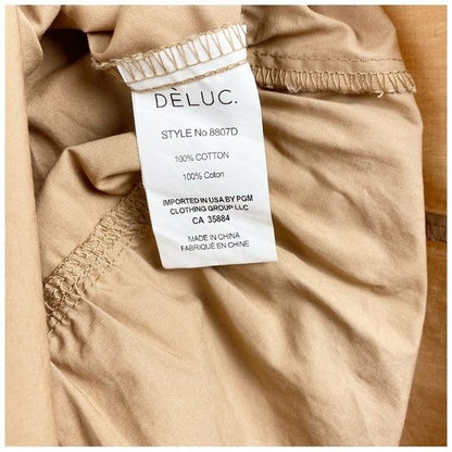 Deluc Tilda Shirt Dress in Warm Sun Wasan Size Small