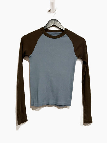 Brandy Melville Bella Long Sleeve Raglan Top