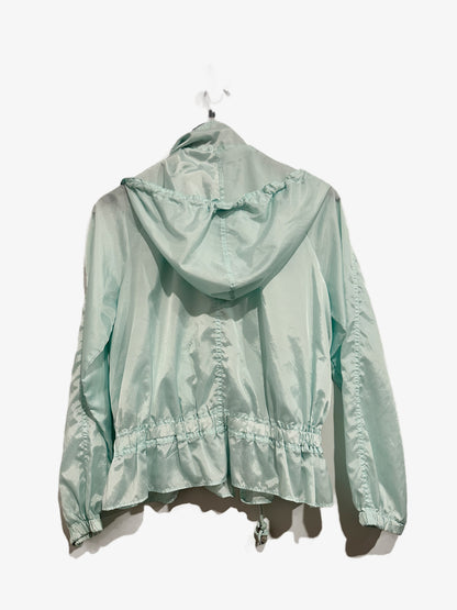 Free People Ripstop Nylon Tech Parachute Jacket in Caribbean Blue - Small