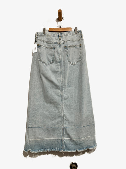 Habitual Denim Maxi Skirt - Small