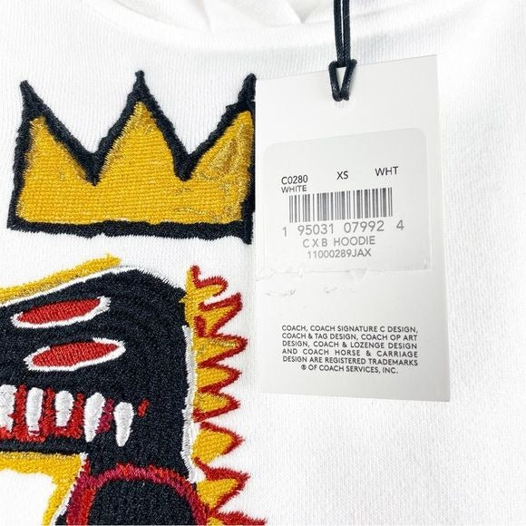 Coach X Jean Michel Basquiat Hoodie Size XS