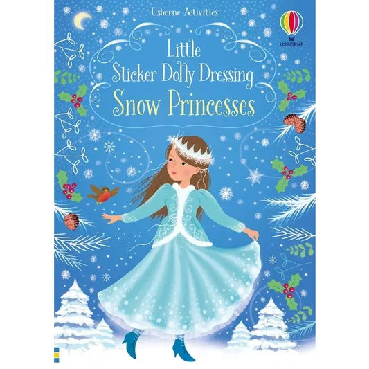 Usborne Little Sticker Dolly Dressing Snow Princess Sticker Book