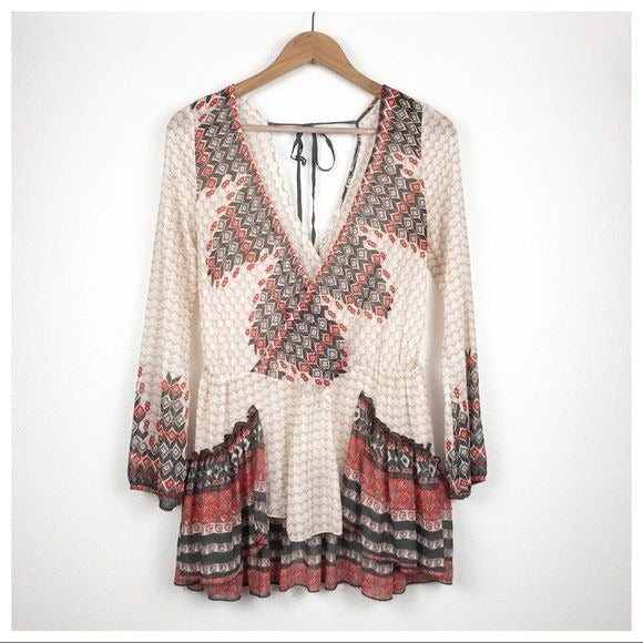 Free People Mystic Peasant Blouse Size XS