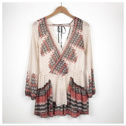 Free People Mystic Peasant Blouse Size XS